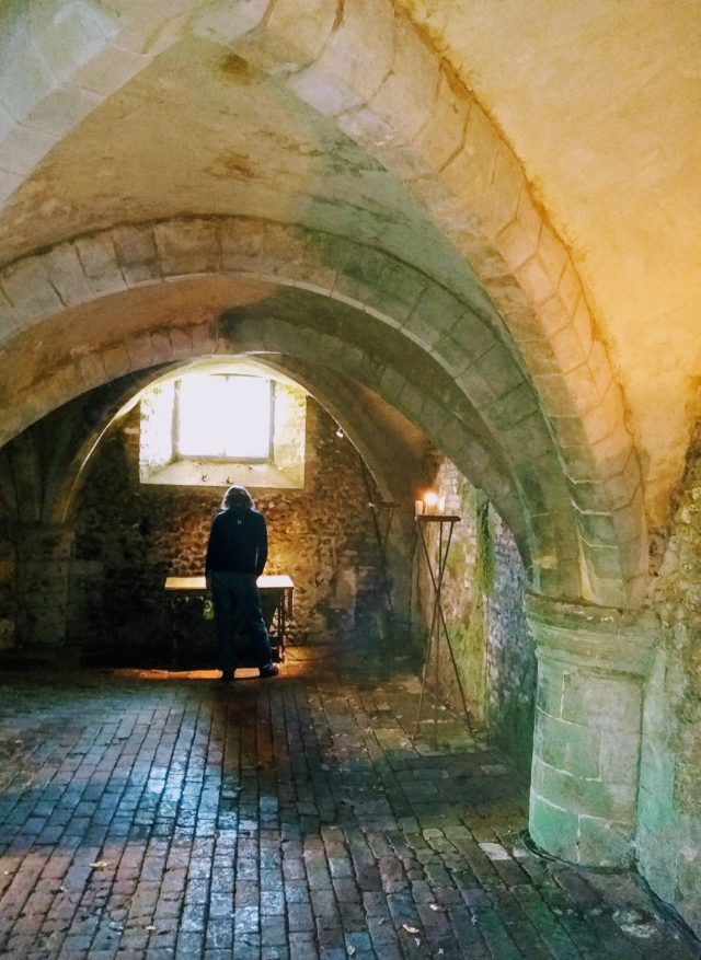 cellarium of Mottisfont Abbey