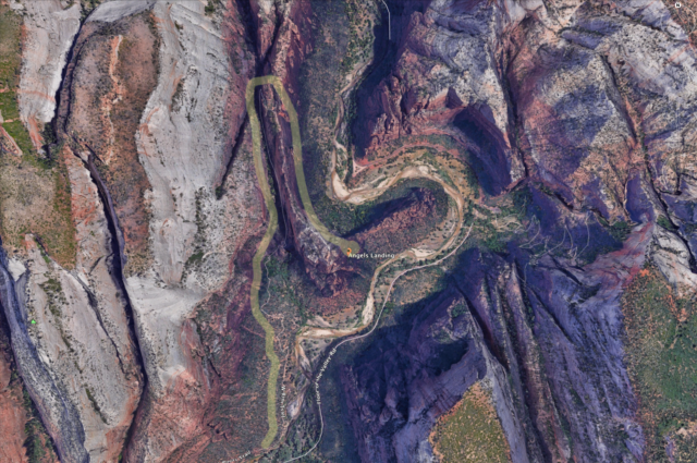 map of angels landing