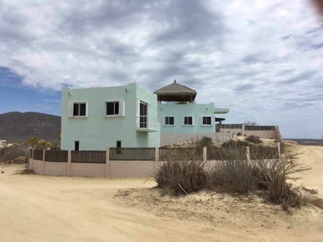 main house and guest house